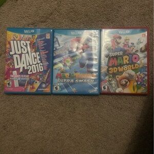 Bundle of Three WiiU Games